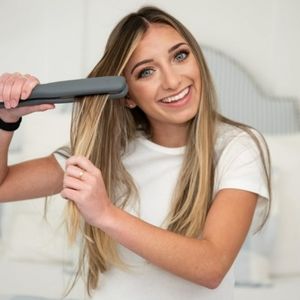 Hairitage Flat Iron for Hair Straightening & Frizz Control